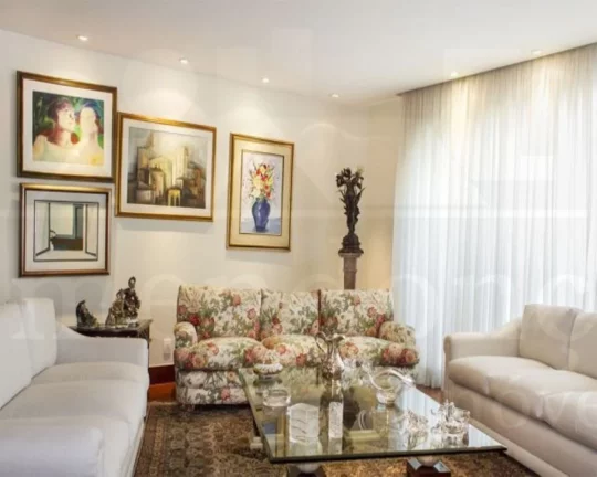 Imagem Apartamento na Rua Mangabeiras com 4 suítes e 4 vagas, 380m²