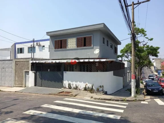 Imagem Sobrado à venda 3 Quartos, 1 Suite, 2 Vagas, 209M², Campestre, Santo André - SP