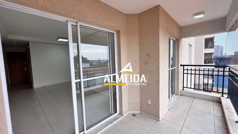 Imagem Apartamento com 3 dormitórios para alugar, 99 m² por R$ 2.770,00/mês - Jardim São Paulo II - Rio Claro/SP
