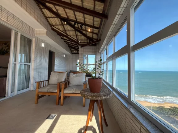Imagem Cobertura dos sonhos com vista panoramica para o oceano e a Praia de Itaparica.
