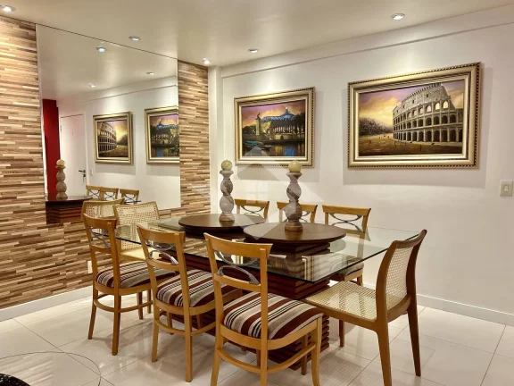 Imagem Apartamento de 126m² com 3 quartos e dependência no Rio2 na Barra Olímpica