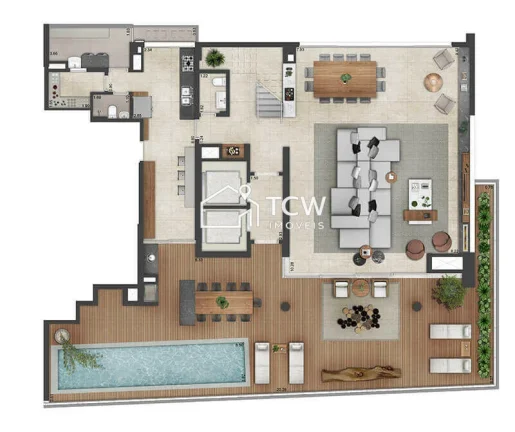Imagem Apartamento Cobertura Duplex no Itaim Bibi