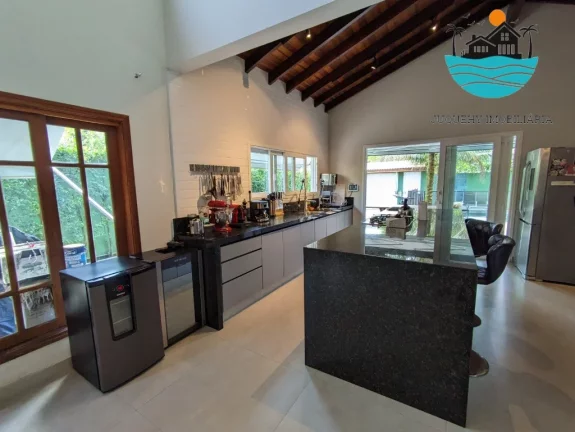 Imagem CASAS A VENDA EM JUQUEHY, - Aluguel Anual, Aluguel de Temp, 03 dorm, sendo 01 suíte, 02 térreo, suíte, piscina, máx. 06 pessoas | Juquehy Imobiliária