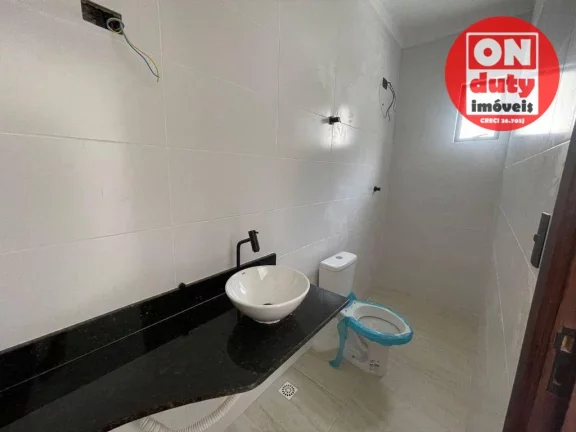 Imagem Casa com 3 dormitórios à venda, 114 m² por R$ 840.000,00 - Marapé - Santos/SP