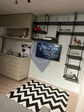 Imagem Studio de luxo à venda em Pinheiros, São Paulo-SP: 1 quarto, 2 salas, 1 banheiro, 28m² de pura elegância!