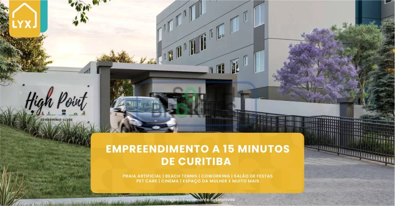 Lançamento em Almirante Tamandaré - Apartamentos 2 dormitórios - High Point
