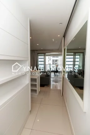 Imagem Apartamento à venda no Itaim Bibi, São Paulo-SP: 1 quarto, 1 suíte, 1 sala, 1 banheiro, 1 vaga, 62m² de área.