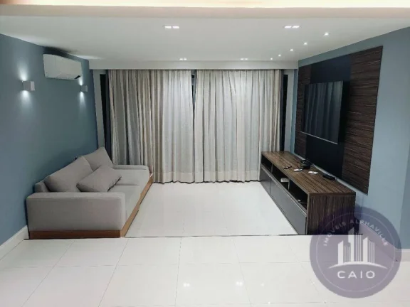 Imagem Apartamento 3 dormitórios, 165m² - aluguel R$ 11.000/mês - Alphaville/SP