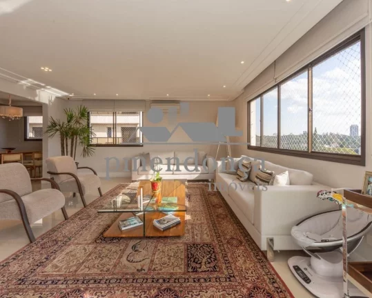 Imagem Apartamento maravilhoso com vista deslumbrante para área verde de Higienópolis e Pacaembu!