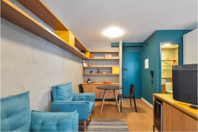 Imagem Studio à venda em São Paulo, República, com 1 quarto, 37m2