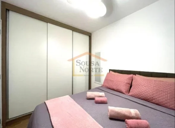 Imagem Apartamento mobiliado com 2 dormitórios, sala dois ambientes, area de serviço, cozinha com armári...