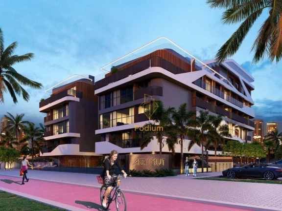 Imagem Flats beira mar com varanda / sacada na praia de Intermares- FL0162