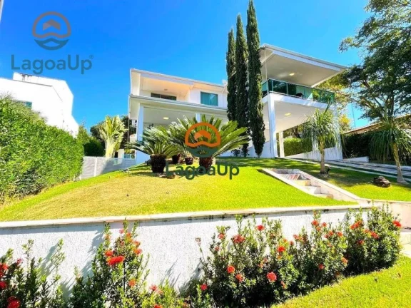 Imagem Casa com 5 dormitórios à venda, 421 m² por R$ 2.990.000,00 - Condomínio Condados da Lagoa - Lagoa Santa/MG