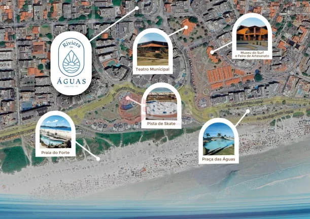 Imagem Apartamento na planta, 1 quarto, à 400 metros da Praia do Forte, Cabo Frio