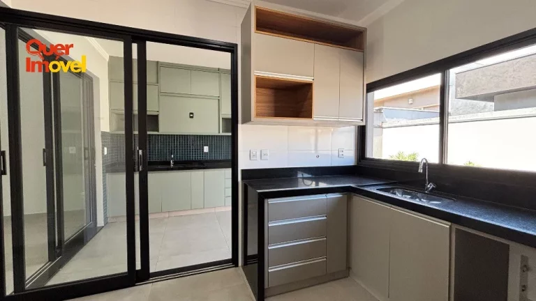 Imagem Venda Casa em Condomínio Ribeirão Preto-SP Jardim Cybelli 3 quartos, 3 suítes, 2 salas, 4 vagas 154 m² Área