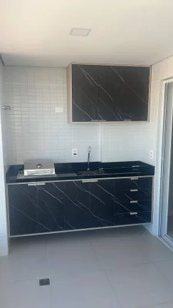 Imagem Apartamento para locação - Boqueirão - Santos l Andar alto - Vista mar!