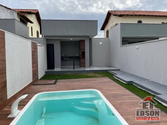 Imagem Casa 3 Quartos, 1 Suíte, Área gourmet, piscina em Itaipuaçu.