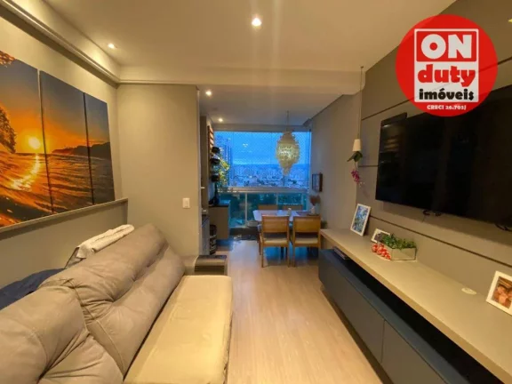Imagem Apartamento com 2 dormitórios à venda, 80 m² por R$ 1.325.000,00 - Ponta da Praia - Santos/SP