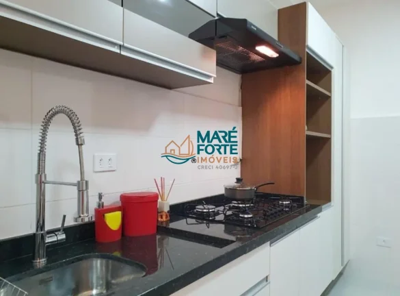 Imagem Apartamento Mobília a 350 Mts da Praia no Pereque Mirim em Ubatuba SP
