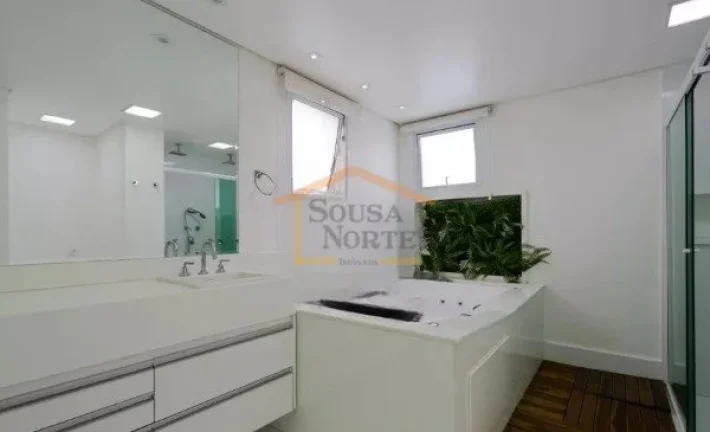 Imagem Apartamento com 182mÂ², 3 dormitÃ³rios, sendo 3 suÃ­tes, sala ampla para 3 ambientes, lavabo, terraÃ...