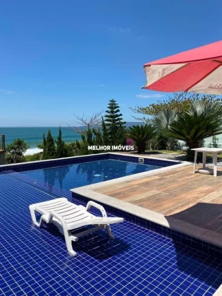 Imagem Casa Alto Padrão á venda mobiliada com vista mar 4 suítes 4 vagas Balneário Camboriú