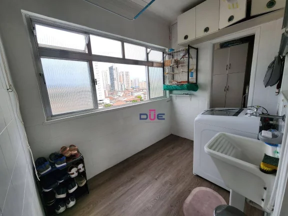 Imagem Apartamento com 2 dormitórios e 2 banheiros à venda, 100 m² por R$ 540.000 - Ponta da Praia - Santos/SP