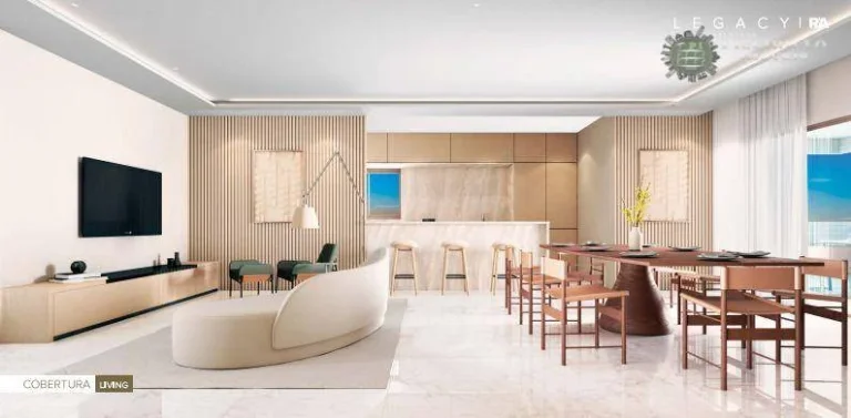 Imagem Cobertura com 3 dormitórios à venda, 134 m² por R$ 1.340.000,00 - Vila Guilhermina - Praia Grande/SP