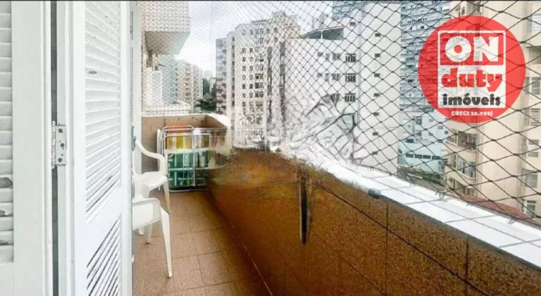Imagem Apartamento com 1 quarto à venda, 72 m² por R$ 300.000 - Itararé - São Vicente/SP
