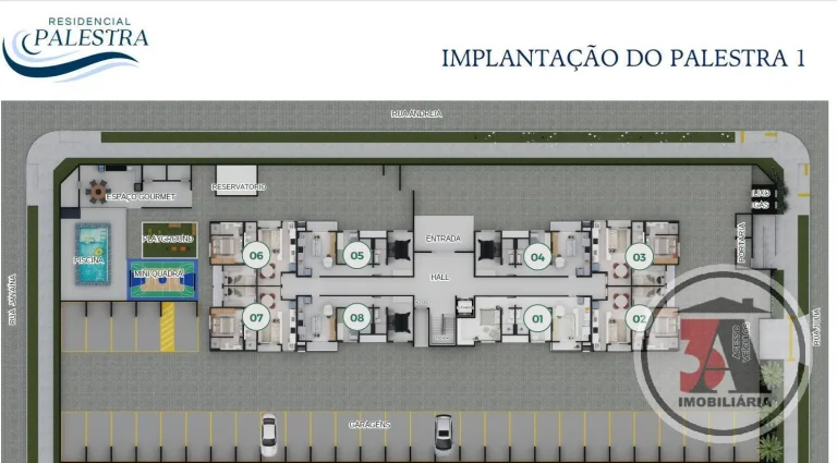 Imagem Residencial Palestra apto. 54m2 e 64m2