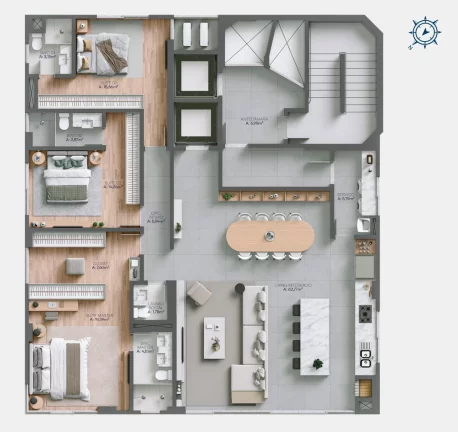 Imagem Apartamento à venda no bairro Centro - Balneário Camboriú/SC