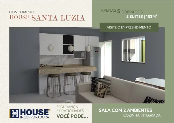 Imagem Condominio House Santa Luzia Mude Daqui 60 Dias