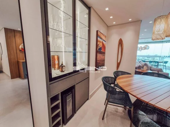 Imagem Apartamento Pé na Areia à Venda, com 3 dormitórios 3 Suítes 2 vagas 170m² - Riviera de São Lourenço Bertioga SP