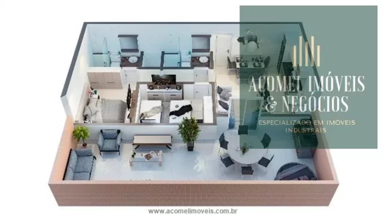 Imagem Apartamentos no Litoral para venda em Praia Grande no bairro Boqueirão