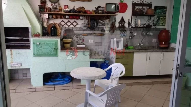 Imagem Belíssimo Sobrado Semi-mobiliado com 450m² para Venda no bairro Demarchi em São Bernardo