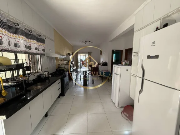 Imagem Casa Sobrado, 5 dormitórios, mais Edícula, Golfinho, Caraguatatuba.