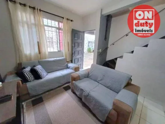 Imagem Sobrado à venda, 58 m² por R$ 280.000,00 - Castelo - Santos/SP