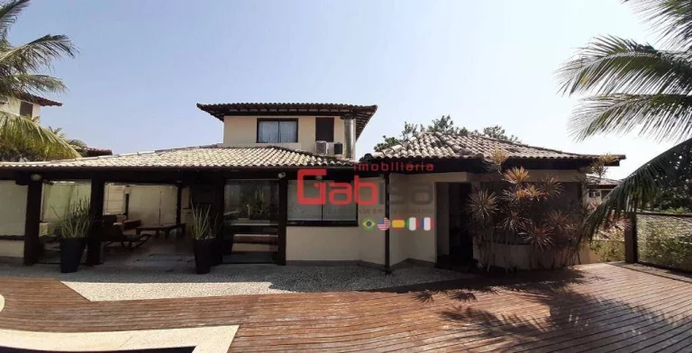 Imagem Casa com 5 dormitórios à venda, 330 m² por R$ 3.000.000 - Geribá - Armação dos Búzios/RJ