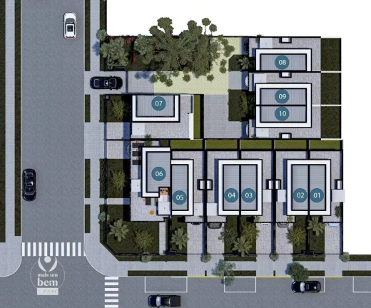 Imagem SOBRADO TRÍPLEX 170 m² DE ESQUINA com 3 quartos sendo 1 suíte, 2 vagas de garagem, terraço à venda por R$ 1.190.000,00 - Cajuru - Curitiba/PR