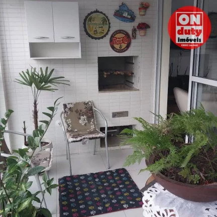 Imagem Apartamento com 2 dormitórios à venda, 77 m² por R$ 750.000,00 - José Menino - Santos/SP
