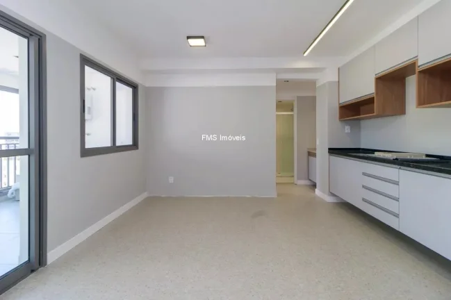 Imagem Apartamento para locação em São Paulo-SP, Chácara Santo Antônio: 1 quarto, 1 suíte, 1 sala, 1 banheiro, 1 vaga, 52m².
