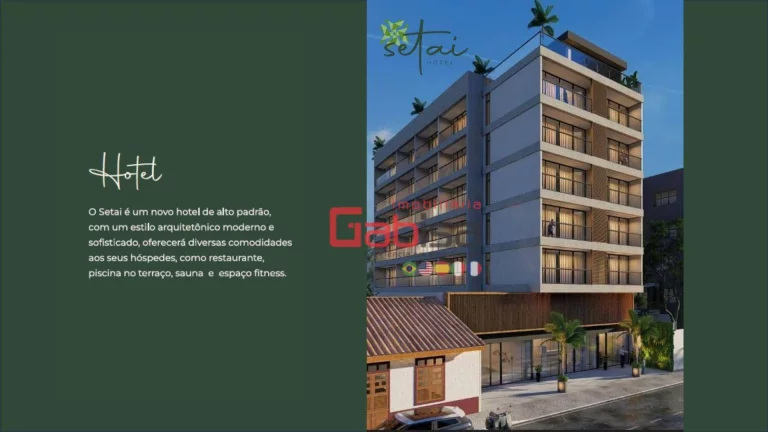 Imagem Hotel com 1 dormitório à venda, 32 m² por R$ 395.000,00 - Centro - Cabo Frio/RJ