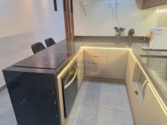 Imagem Sobrado 3 dormitórios, sendo 1 suite com sacada, 2 banheiros sociais e 1 lavabo, armários planejad...