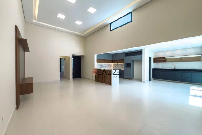Imagem Casa moderna com 3 suítes e escritório à venda, 230 m² por R$ 1.730.000 - Condomínio Park Gran Reserve - Indaiatuba/SP