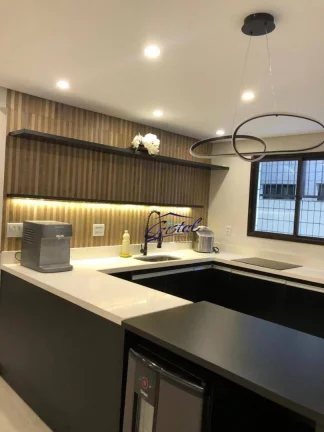 Imagem Apartamento com 1 dormitório à venda, 64 m² por R$ 350.000,00 - Guilhermina - Praia Grande/SP