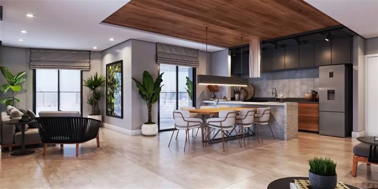 Imagem APARTAMENTO COM 88.32 m² - SOLEMAR - PRAIA GRANDE SP