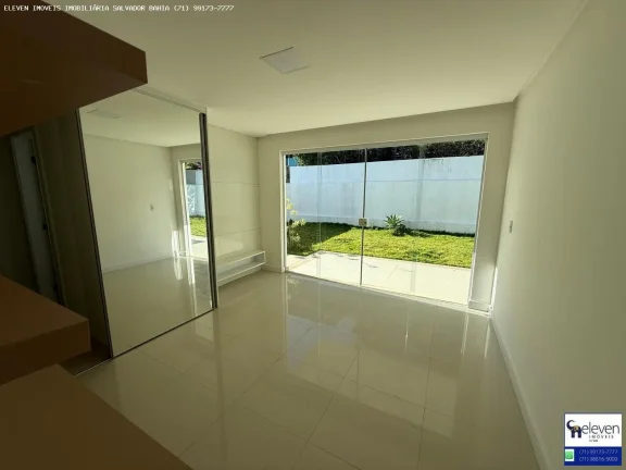 Imagem CASA DE LUXO LOCAÇÃO ANUAL SEM MÓVEIS  NO ALPHAVILLE 2 SALVADOR | 4 SUÍTES COM 4 VAGAS 