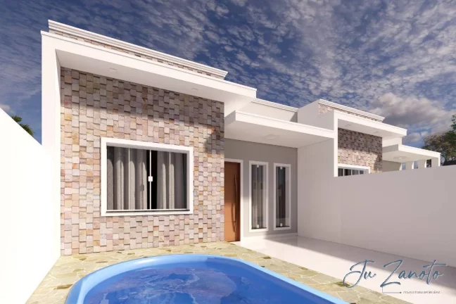Imagem Casa com Piscina Pontal do Paraná Santa Terezinha R$ 330.000,00