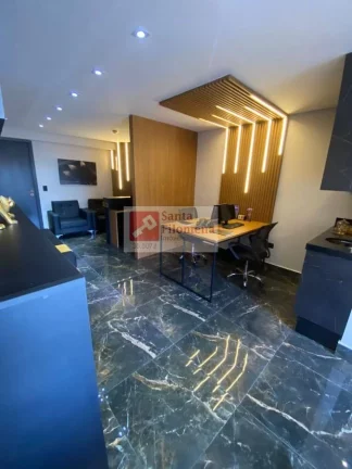Imagem Sala Comercial para Locação em Santo André, Parque Jaçatuba, 1 banheiro