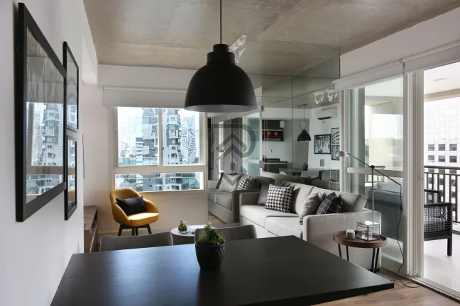 Imagem Apartamento Mobiliado Condomínio Geo Berrini