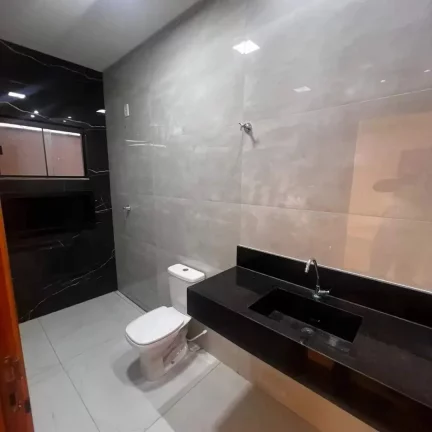 Imagem Casa 3 Quartos Sendo 2 Suites Sozinha No Lote Em Senador Canedo